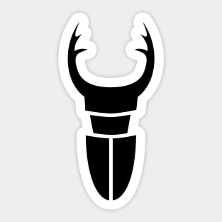 Bugs: abstract Stag Beetle Sticker